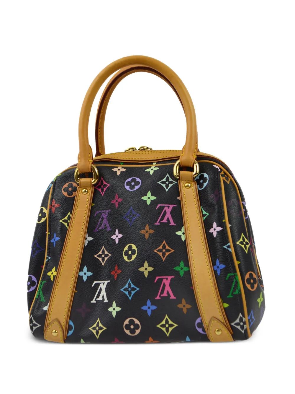 Louis Vuitton Pre-Owned x Takashi Murakami 2008 Priscilla handtas - Zwart