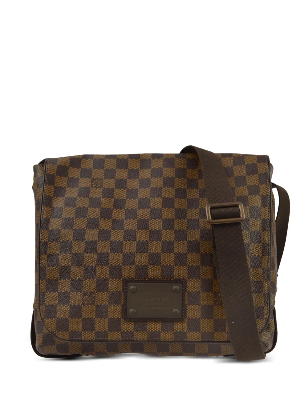 Louis Vuitton Pre-Owned 2011 ブルックリン MM ショルダーバッグ - ブラウン Louis Vuitton Pre-Owned 2011 ブルックリン MM ショルダーバッグ - ブラウン