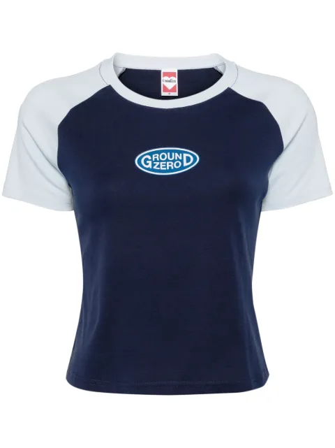 Ground Zero logo-print T-shirt