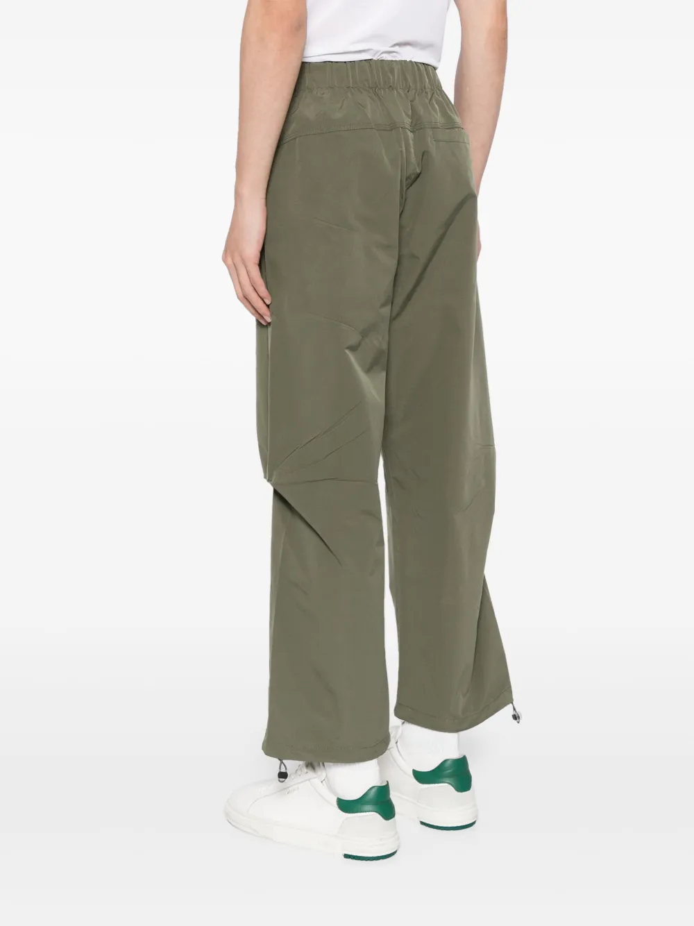 Ground Zero Straight cargo broek met ceintuur Groen