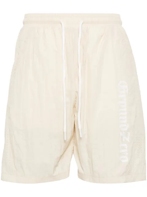 Ground Zero shorts con logo estampado