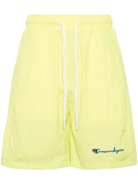 Ground Zero shorts con logo estampado