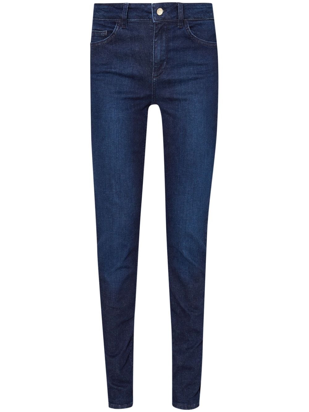 Liu •jo Bottom Up Skinny Jeans In Blau