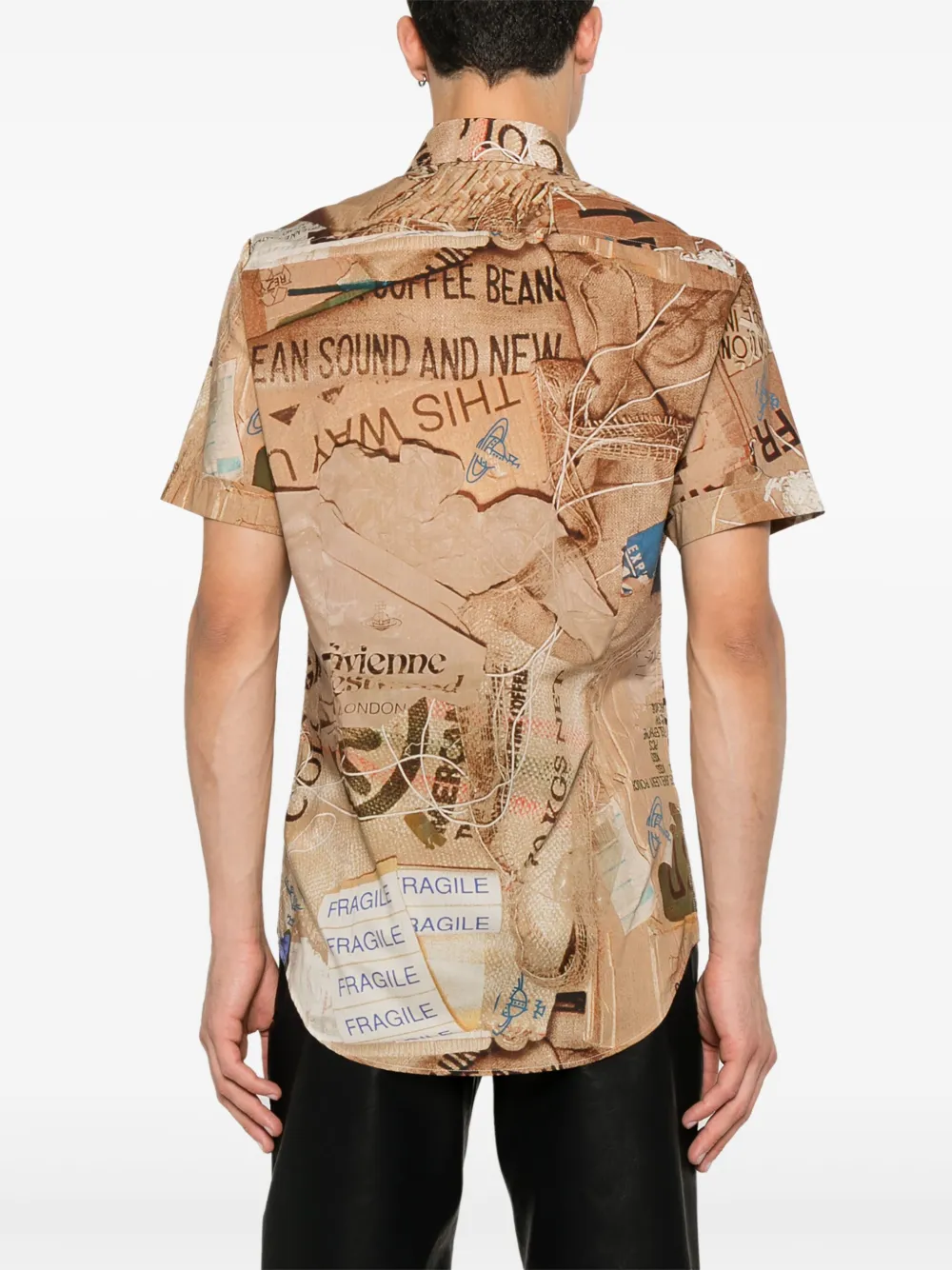 Vivienne Westwood Trash overhemd Bruin