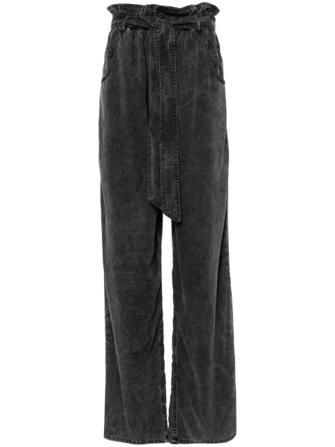 MARANT ÉTOILE Priana chambray trousers