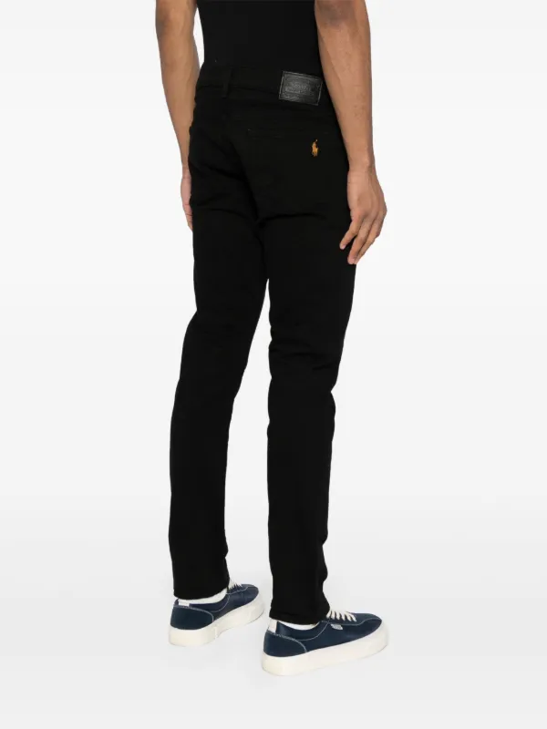 Ralph Lauren The Skinny Polo S ブラック NWT - POLO RALPH LAUREN Mens Big Pony Custom Slim Fit Polo Shirt