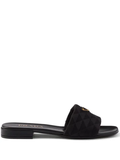 Claquettes à ornements - Prada - Modalova