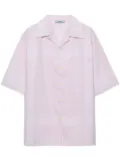 Prada checked cotton shirt - Pink