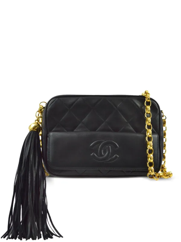 CHANEL Pre-Owned 1990s ミニカメラバッグ | ブラック | FARFETCH JP