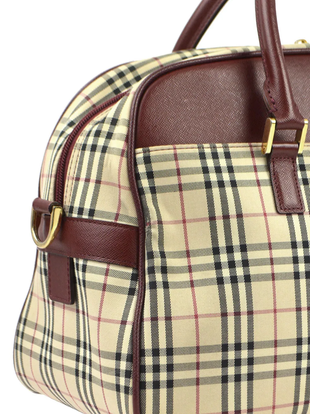 Cheap Burberry 1990-2000s check two-way bag Women