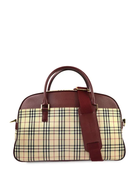 Burberry 1990-2000s check two-way bag Women