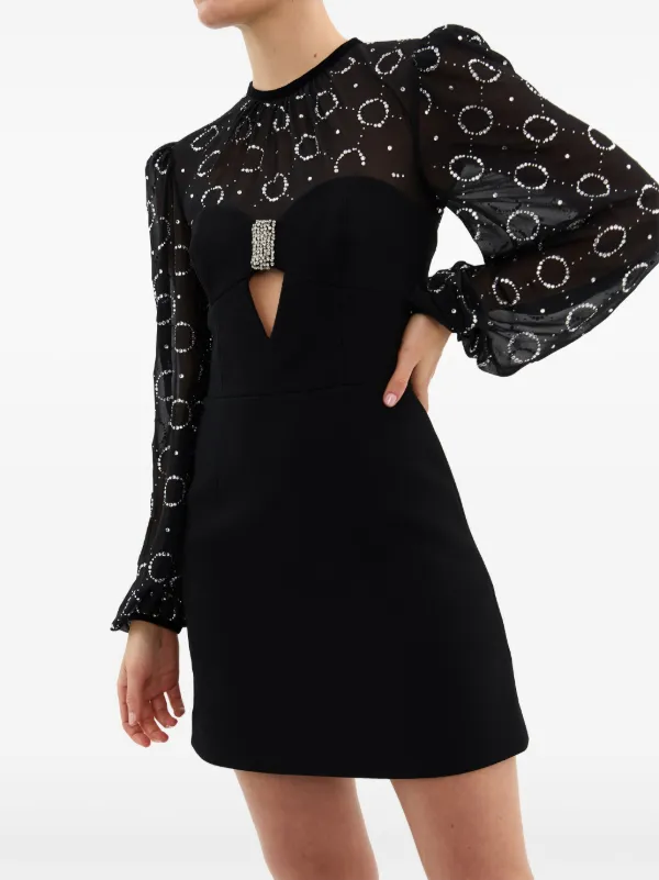Rebecca Vallance Ellasandra Mini Dress | Black | FARFETCH Rebecca Vallance Ellasandra Mini Dress | Black | FARFETCH
