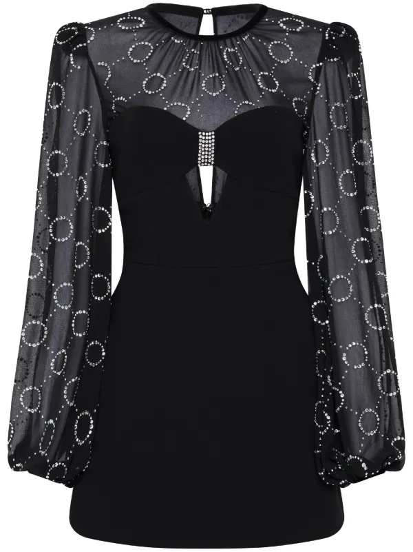 Rebecca Vallance Ellasandra ミニドレス | ブラック | FARFETCH JP