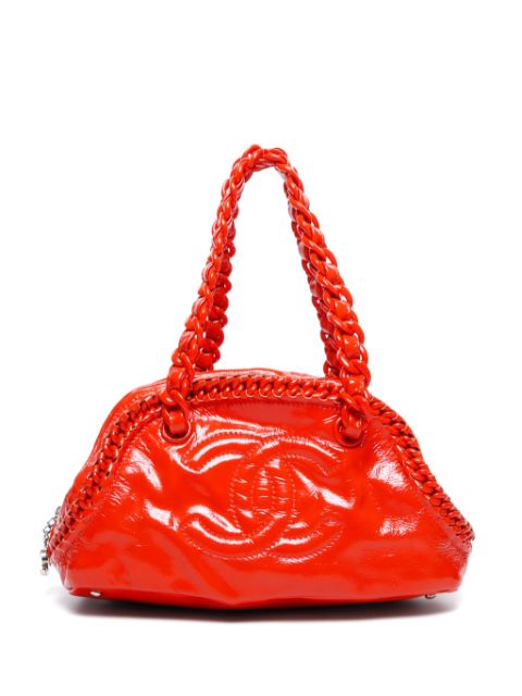 CHANEL 2009 CC stitch handbag Women