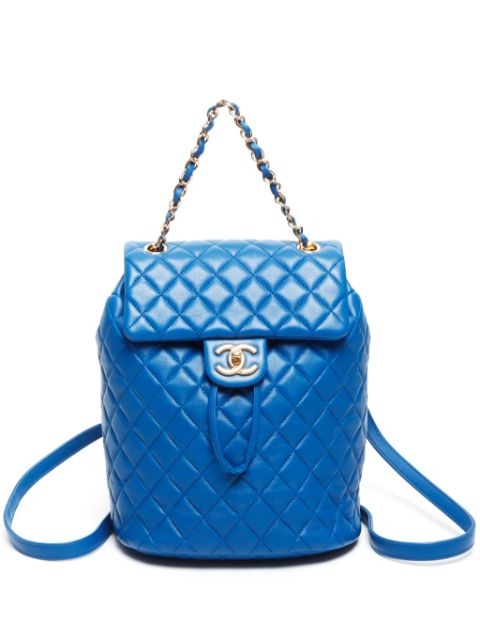 HOT SALE CHANEL 2018-2019 Matelasse chain backpack Women