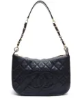 CHANEL Pre-Owned 2005-2006 quilted shoulder bag - Black