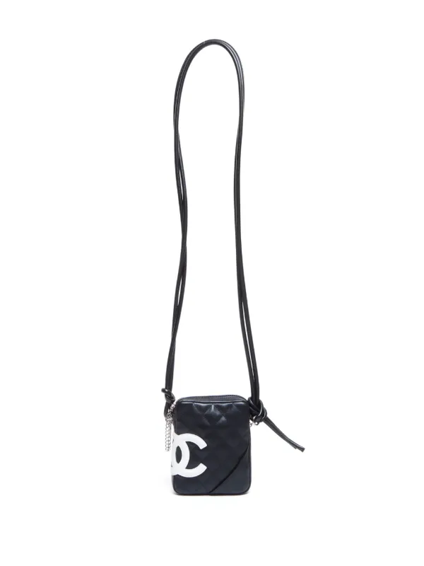 CHANEL Pre-Owned 2004-2005 カンボンライン ショルダーバッグ 