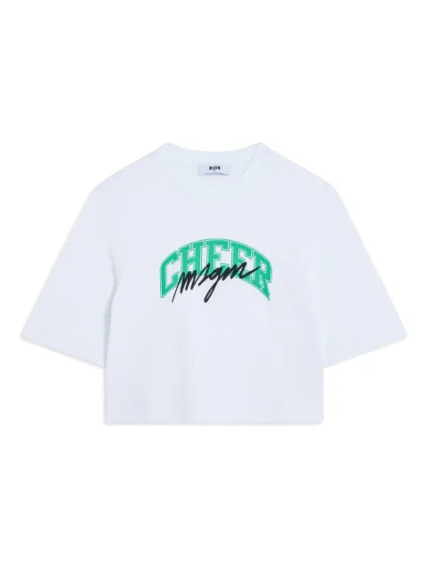 MSGM Kids Cheer T-shirt 