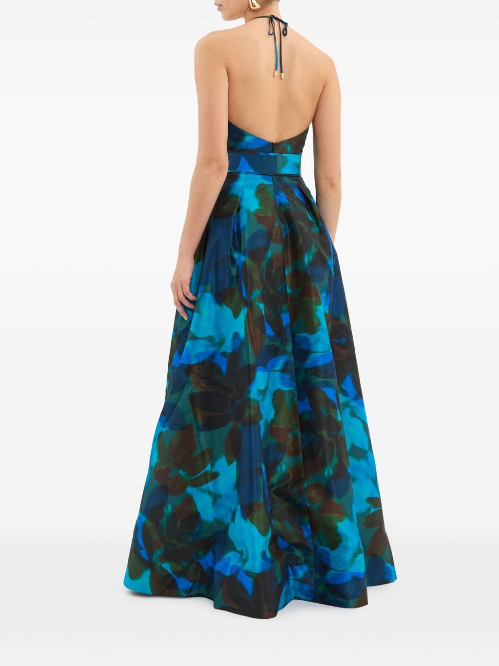 Shop Rebecca Vallance Night Shade Gown In Blue