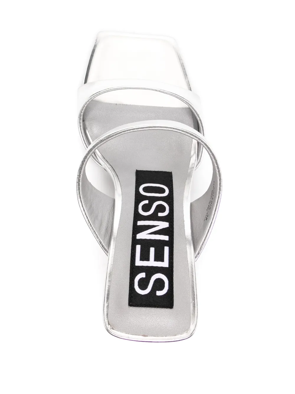 Senso Valeria mules Silver