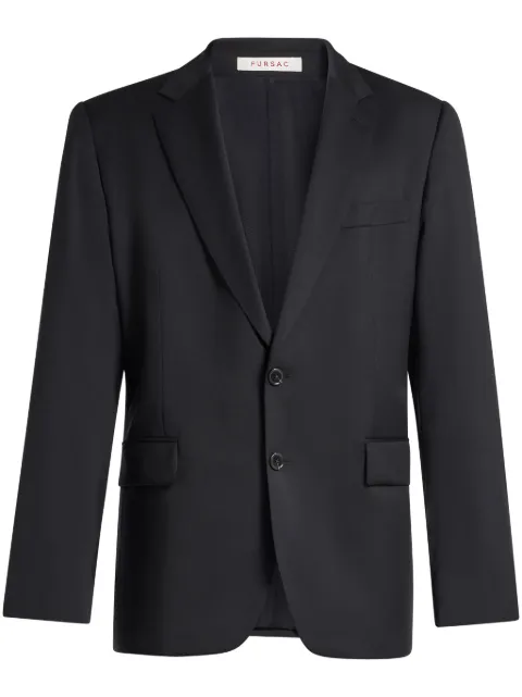 FURSAC blazer à design texturé
