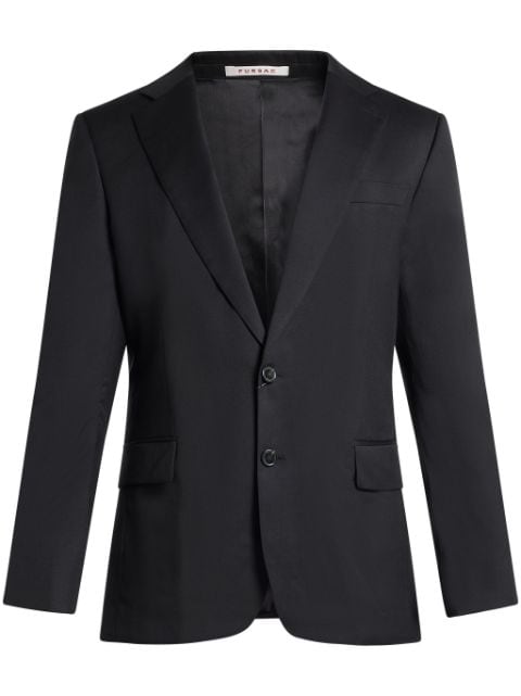 single-breasted blazer