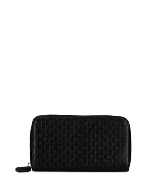 2000-2015 Microguccissima Zip Around Wallet long wallets