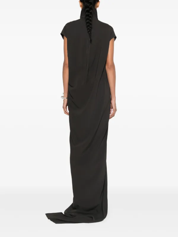 【関税＆送料込み】Rick Owens Edfu T Maxi Dress Rick Owens DRKSHDW EDFU T Maxi Dress | Black | FARFETCH