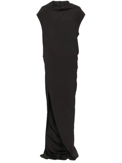 Rick Owens EDFU T asymmetric maxi dress