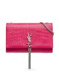 Saint Laurent Pre-Owned 2015 Medium Embossed Kate Tassel crossbody bag - Pink