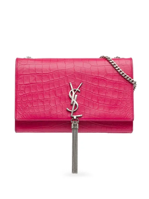 Saint Laurent Pre-Owned 2015 Medium Embossed Kate Tassel crossbody bag