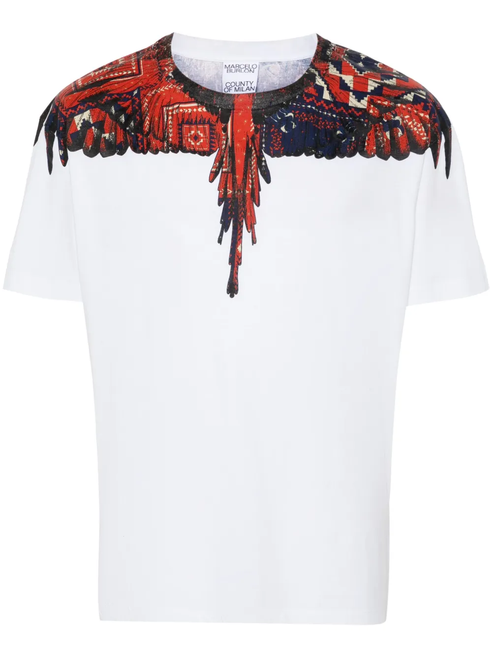 Marcelo Burlon County of Milan Bandana Wings T-shirt - White