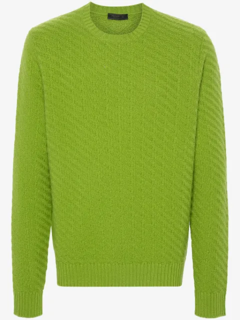 Prada ribbed-knit jumper