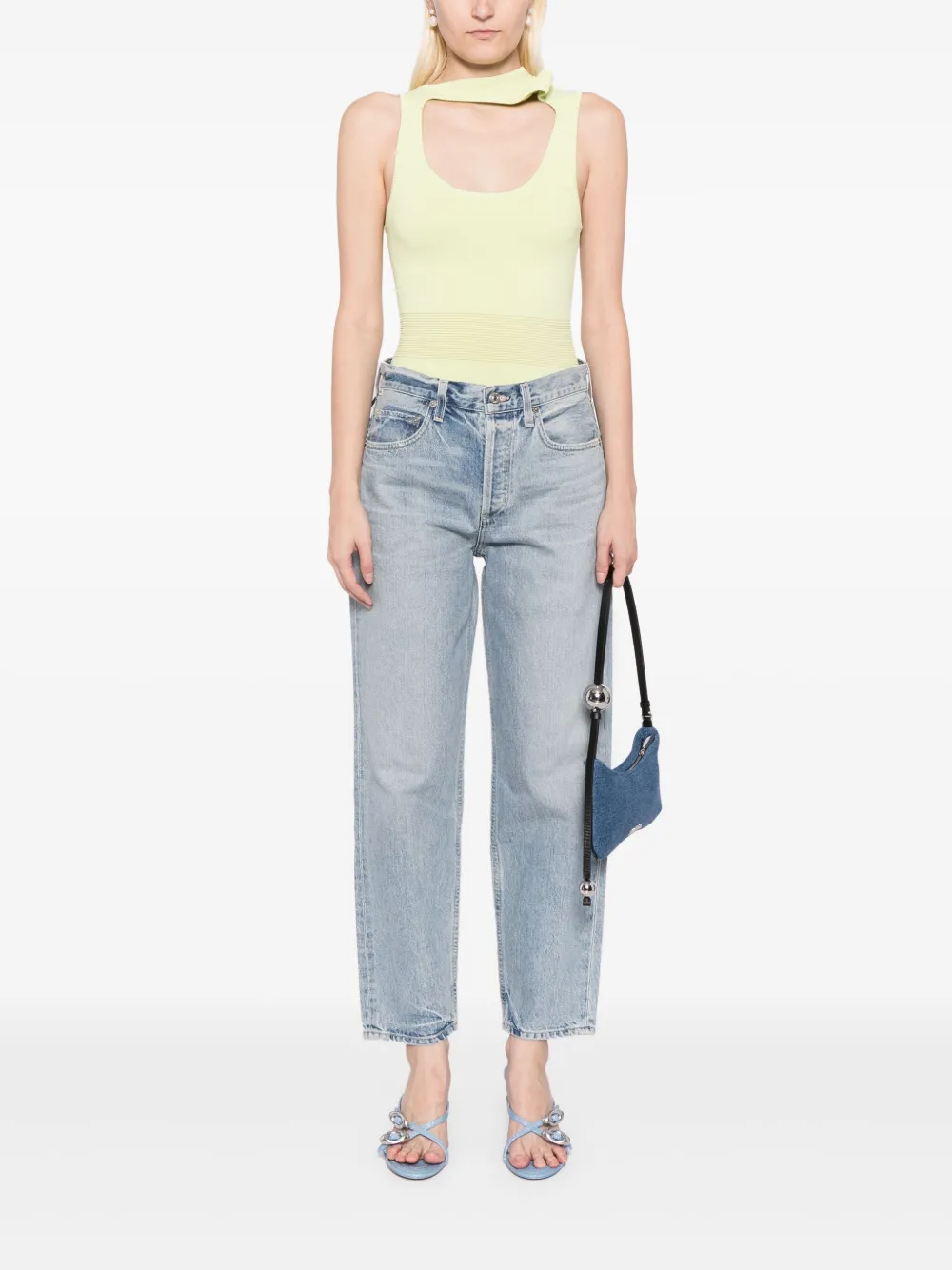 citizensofhumanity Citizens of Humanity Devi jeans met toelopende pijpen - Blauw