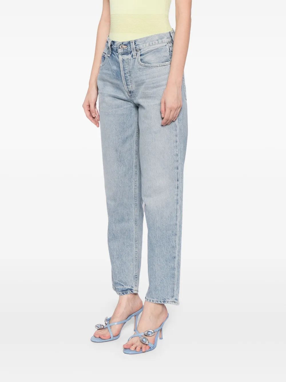 Citizens of Humanity Devi jeans met toelopende pijpen Blauw