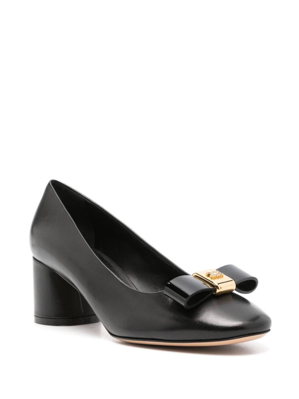 Casadei 50 mm pumps met logoplakkaat - Zwart