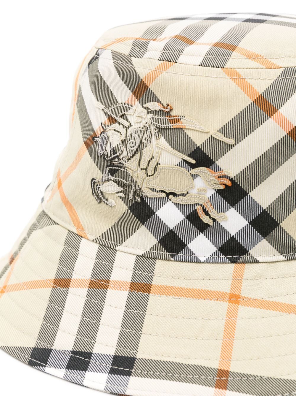 Burberry Vintage-check bucket hat - Beige