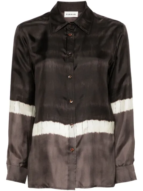 P.A.R.O.S.H. Camicia con fantasia tie dye