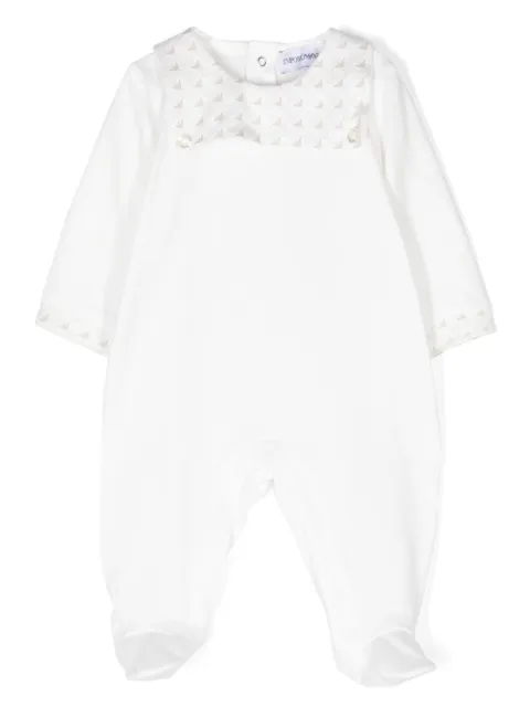 Emporio Armani Kids logo-print babygrow set