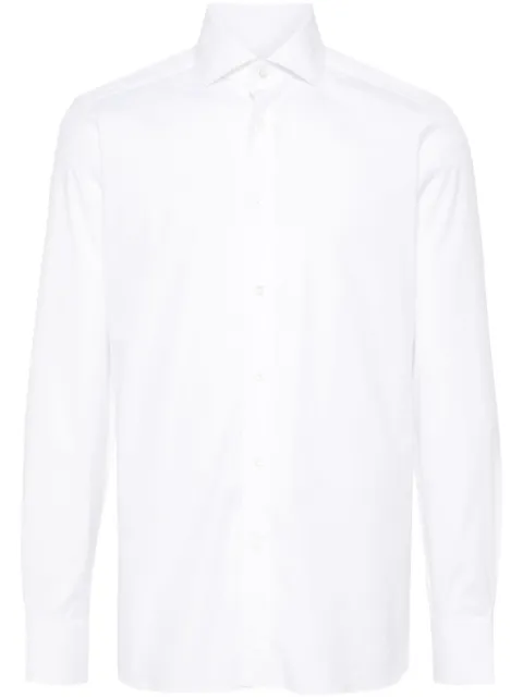 Zegna long-sleeve poplin shirt