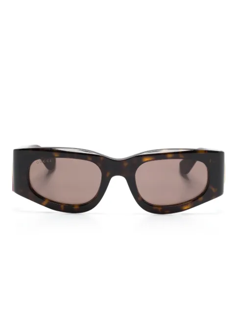 Gucci Eyewear lentes de sol con motivo Interlocking G
