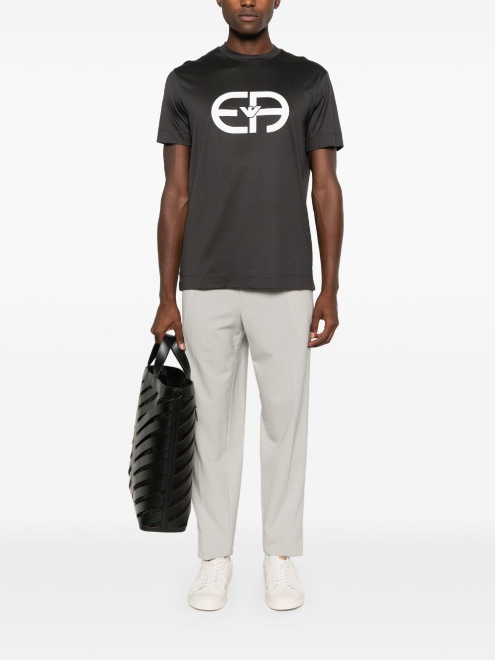 Emporio Armani EA T-shirt - Grijs