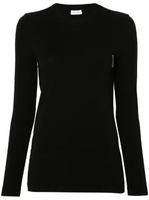 Tシャツ・カットソー BRUNELLO CUCINELLI Women Tops MG902FP302 CUC78 Black BRUNELLO CUCINELLI: Top woman - Black | Brunello Cucinelli t