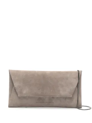 ハンドバッグ BRUNELLO CUCINELLI SUEDE POUCH 2295$ BRUNELLO CUCINELLI MENS SUEDE HAND POUCH/ESSENTIAL BAG
