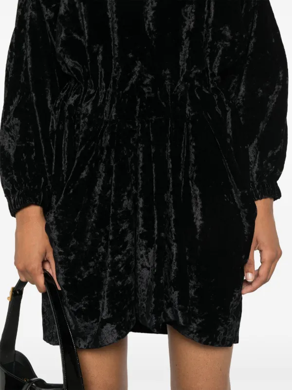 【送料&関税込】Isabel Marant Lassie Dress ISABEL MARANT Lassie Mini Dress | Black | FARFETCH BH