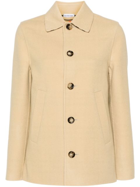 Burberry single-breasted wool jacket Women