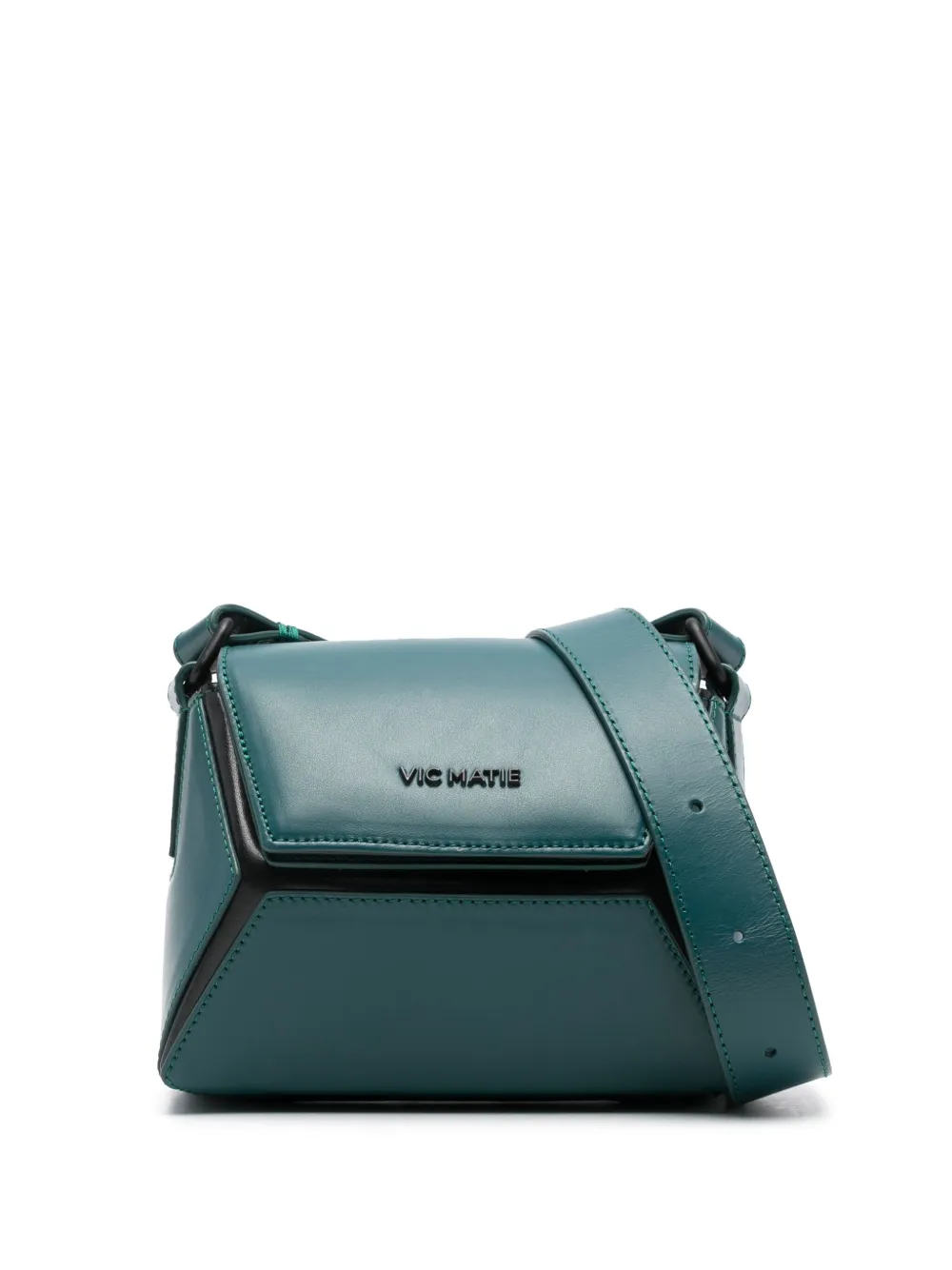 Vic Matie Small Sofia Leather Crossbody Bag Blue FARFETCH UK