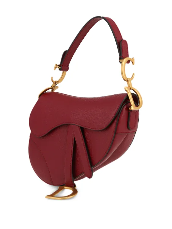 Christian Dior Pre-Owned ミニ サドル ハンドバッグ | レッド