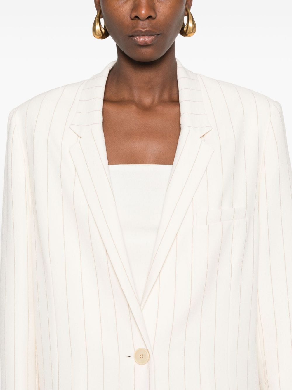 Shop Isabel Marant Oceany Blazer In Neutrals