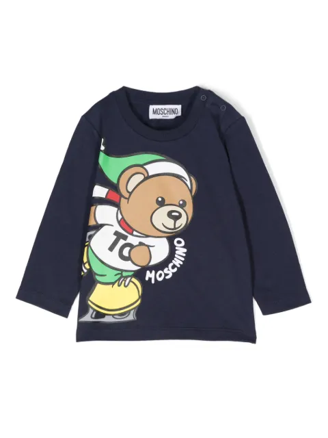 Moschino Kids Teddy Bear-print T-shirt